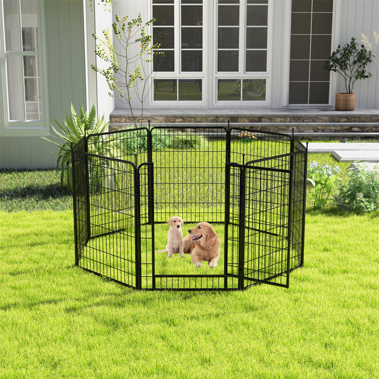 Portable yard clearance kennel